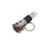10mm Polished Metal Indicator Light – 230V LED Illuminated - Red
