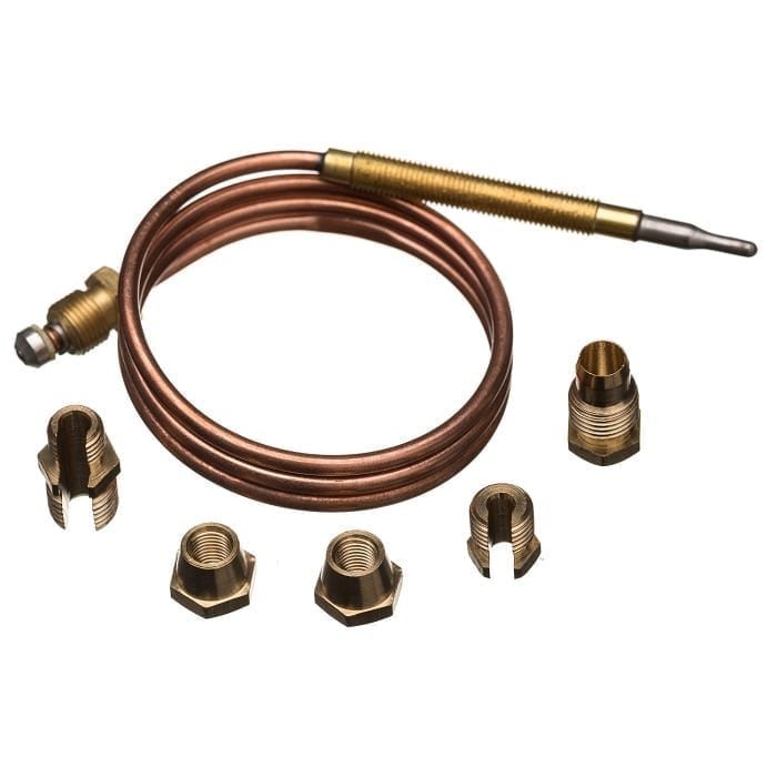 Thermocouple Universel KGA 1200mm - Pour Appareils De Chauffage, Chaudières, Systèmes De Régulation | Longueur 1.2m, Avec Embouts