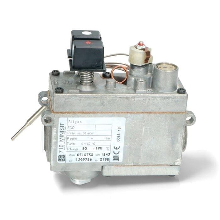 Minisit 0710750 50-190°C Thermostat Gas Fryer Valve UNDER