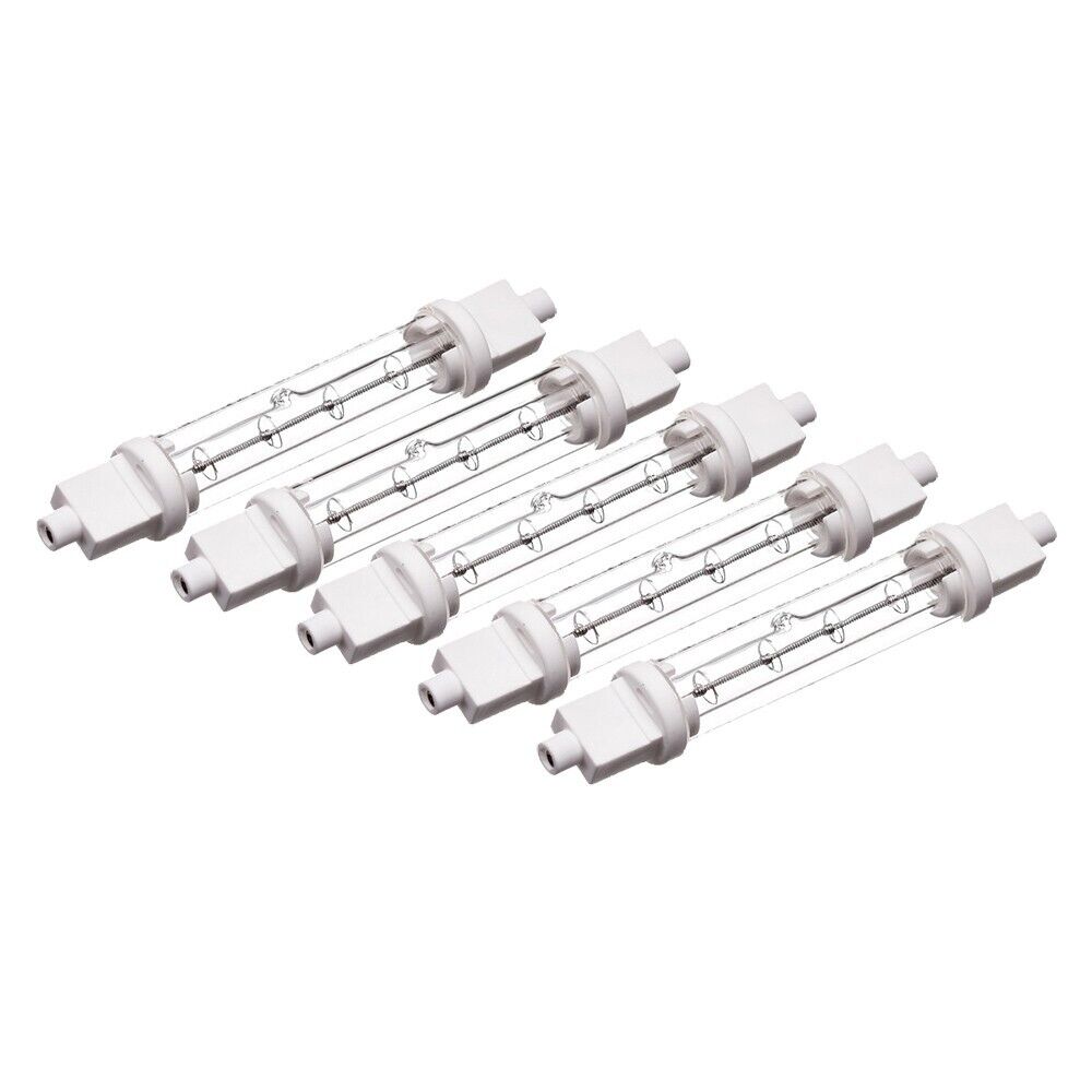 5 Pack Food Safe Warming Catering Gantry Heat Lamps 300W 118mm R7S