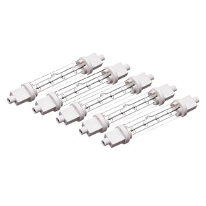 5 Pack Food Safe Warming Catering Gantry Heat Lamps 300W 118mm R7S
