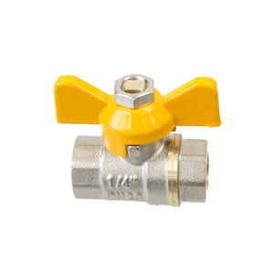 1/4" Gas Ball Valve (PN20, F-F BSP): EN 331 Approved for Professional Gas Control