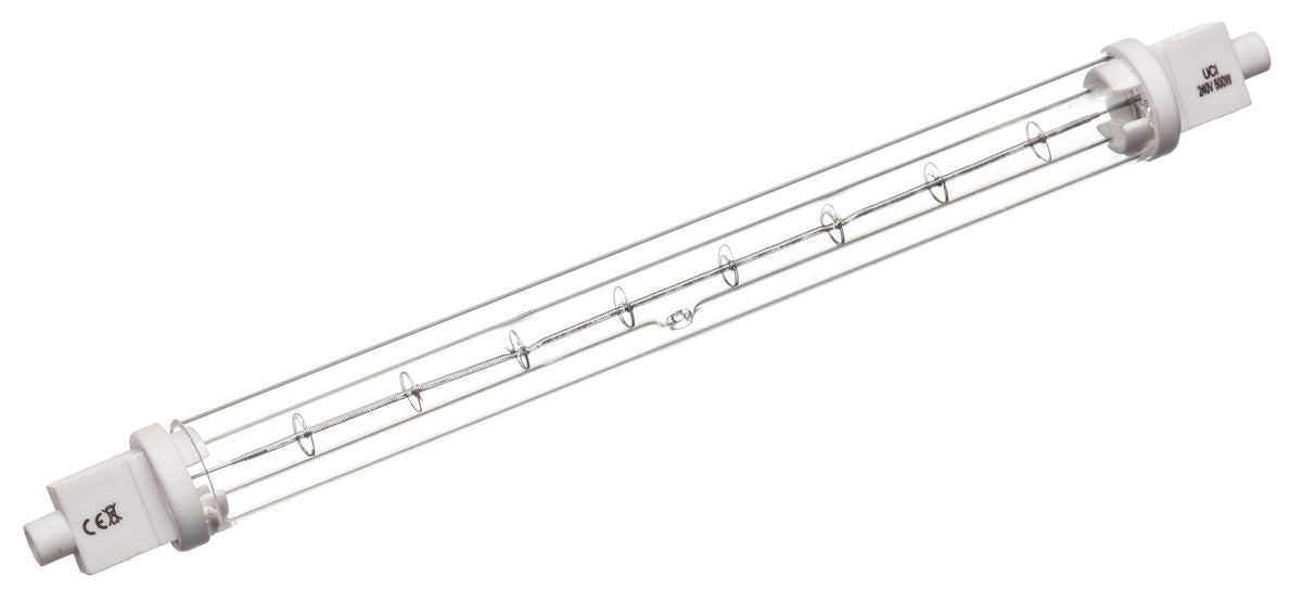 Heated Lamp Commercial Catering Heat Lamp 220W | 220mm R7s Jacketed Infrared ...