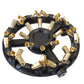 32-Jet Cast Iron Gas Burner: High-Power Commercial Cooking (Up to 147,000 BTU)