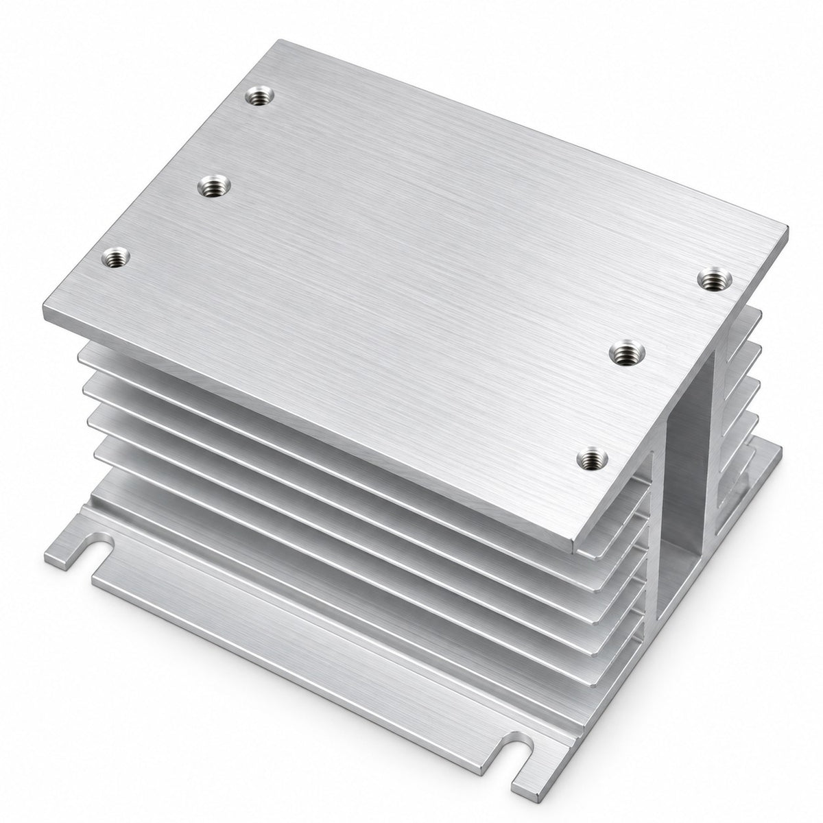 Heatsink for SSR 10–120A CTR Solid State Relays – 80×80×100mm