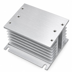 Heatsink for SSR 10–120A CTR Solid State Relays – 80×80×100mm