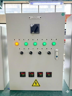 Four-Zone Temperature Control Panel – Single or Three Phase
