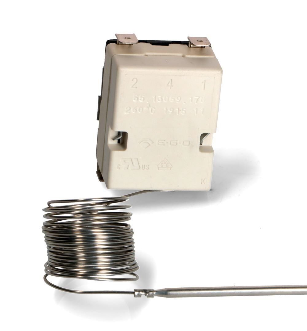 EGO Thermostatschalter 55.13059.170 – Einphasige Ofensteuerung, 260°C, Made In Germany