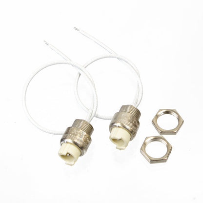 R7S Alloy lamp holder R7S-804AT (pair)