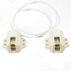 R7S Ceramic lamp holder R7S-806AT **2 Pack**