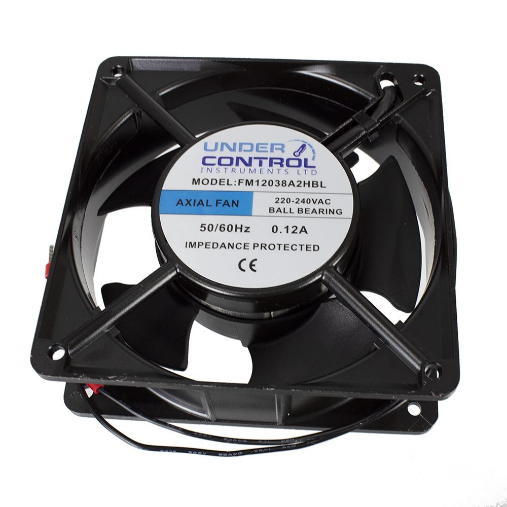 Axial Fans 120x120x38mm 230vac | UNDER CONTROL INSTRUMENTS LTD