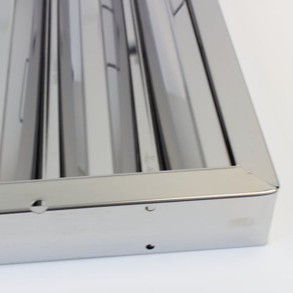 Commercial Canopy Grease Baffle Filter – 395x395x48mm | Stainless Steel