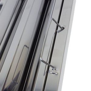 Commercial Canopy Grease Baffle Filter – 395x395x48mm | Stainless Steel