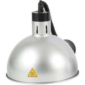 Buffalo Retractable Heat Shade Silver Finish 29cm