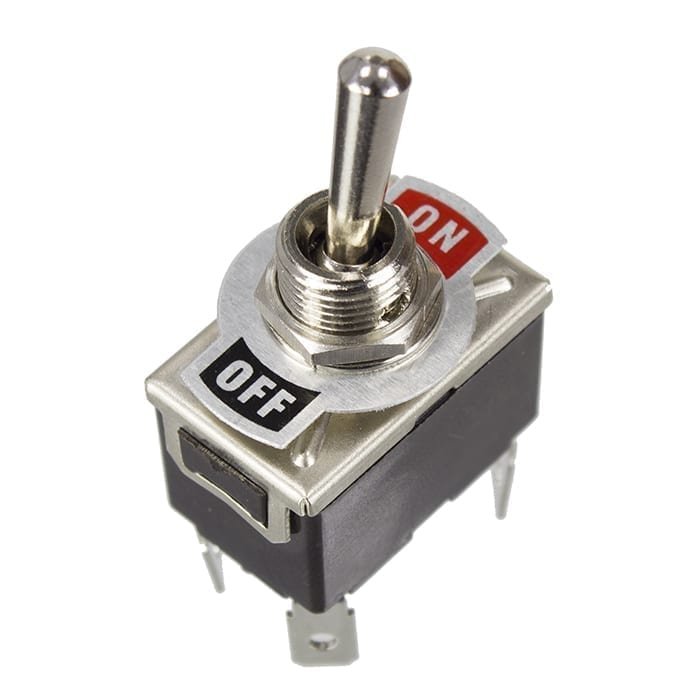 Dual Pole Toggle Switch 2 Pole Mini Toggle Switches At ₹ 25/piece