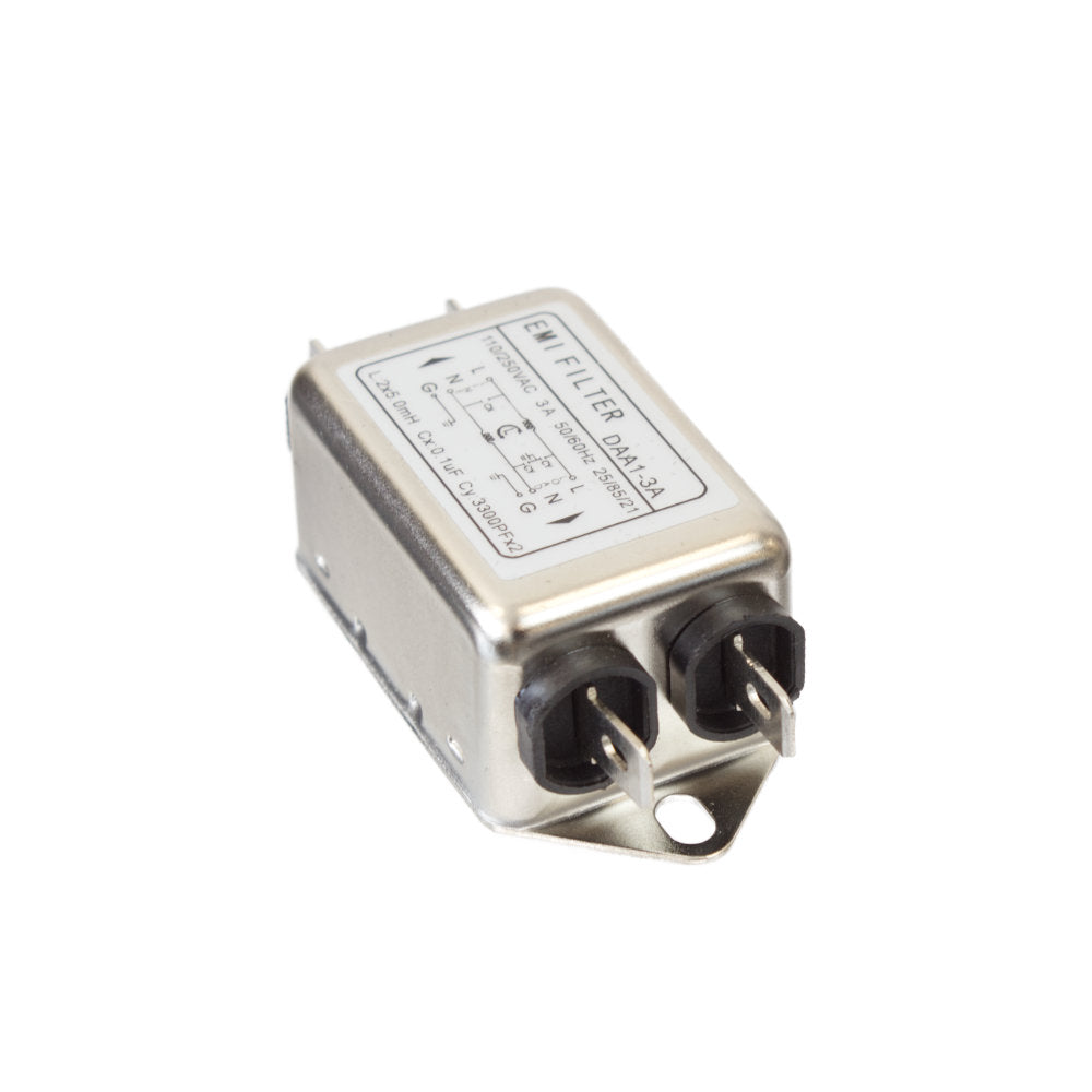 3A EMI Filter, 120/250V, Chassis Mount