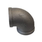 Elbow 90° Female/Female Black Malleable Iron BSP