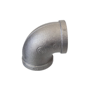 Elbow 90° Female/Female Black Malleable Iron BSP