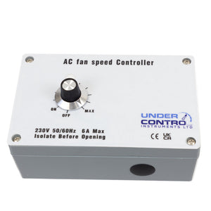 Extractor Canopy Fan Speed Controller 6A – Precision Ventilation for Commercial Kitchens