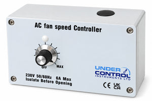 Fan speed controller for commercial canopies
