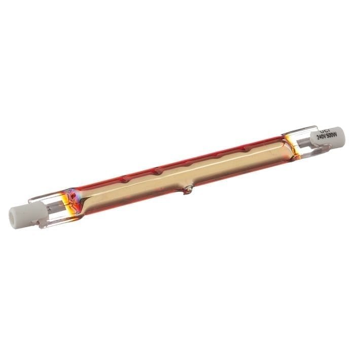 Gold Infrared Lamp 400W, 230V, 118mm R7S ends | UNDER CONTROL ...