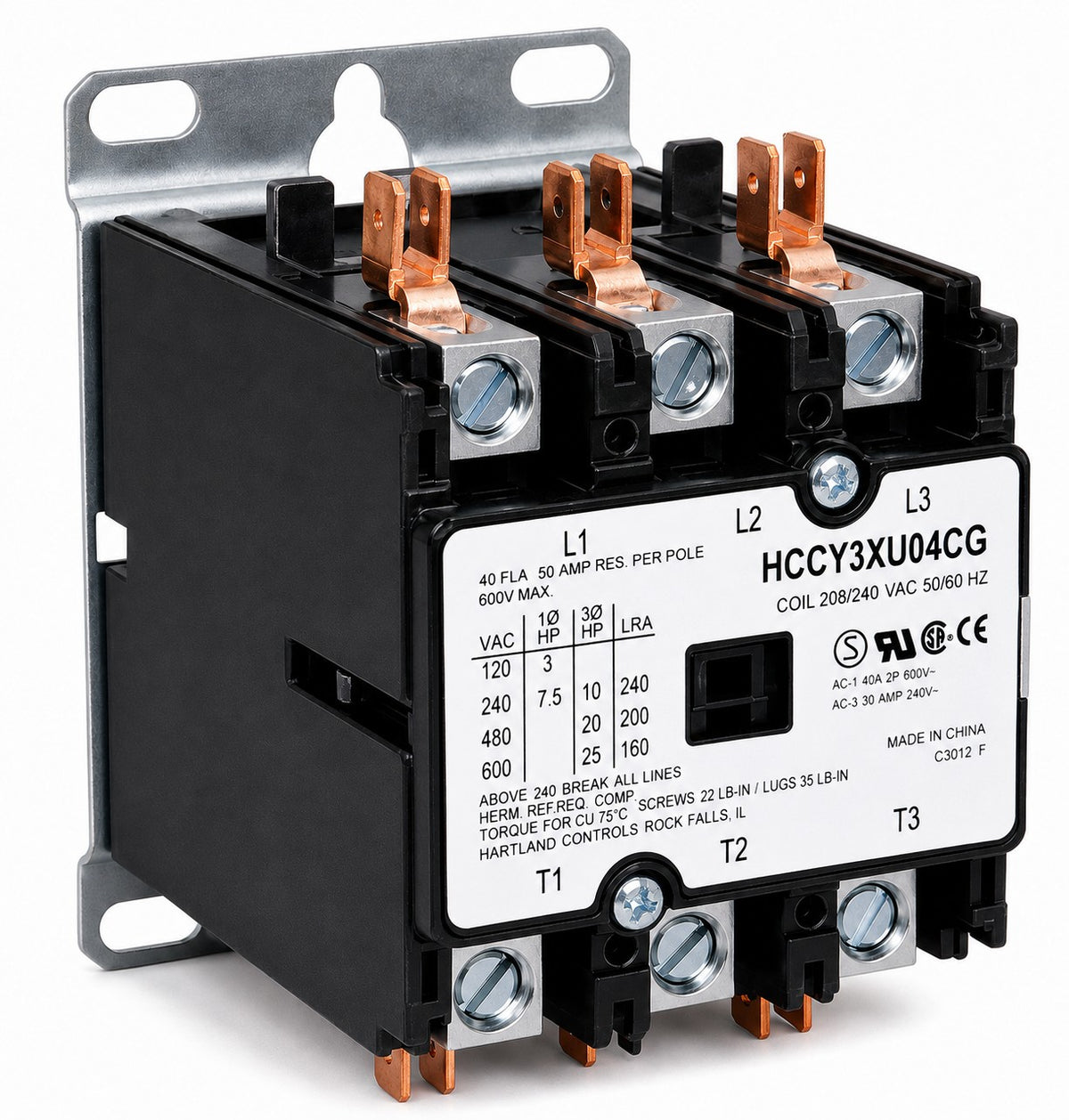 Henny Penny 19405 Fryer Contactor – 40A 240V