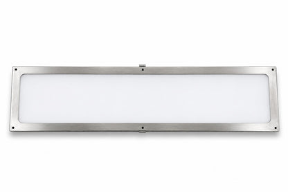 Commercial Kitchen Canopy LED Light (1000x200mm): 45W Stainless Steel, & IP44
