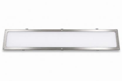 Commercial Kitchen Canopy LED Light (1200x200mm): 55W Stainless Steel, & IP44