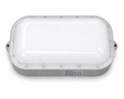 Canopy Bulkhead LED Light – 20W, 230V, 240x120x60mm