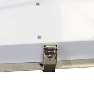 Commercial Kitchen Canopy LED Light (1200x200mm): 55W Stainless Steel, & IP44