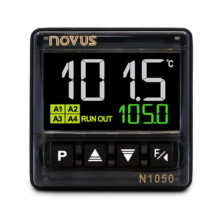 Novus N1050 R/R/R/SSR Output 24V PID Controller | UNDER CONTROL ...
