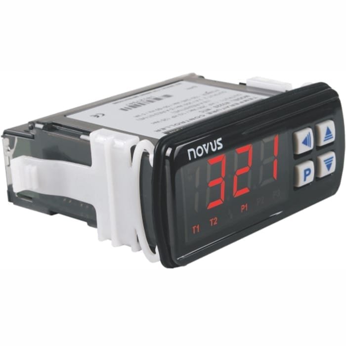 Novus N321 Electronic Thermostat, PT100, 12/24V | UNDER CONTROL ...