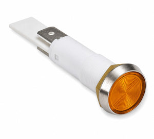 Panel Mount Indicators 10mm chrome bezel