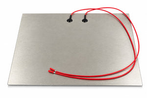 Mica Heating Pad 280 × 270mm – 175W, 240V, 1m Leads, Adhesive Backing
