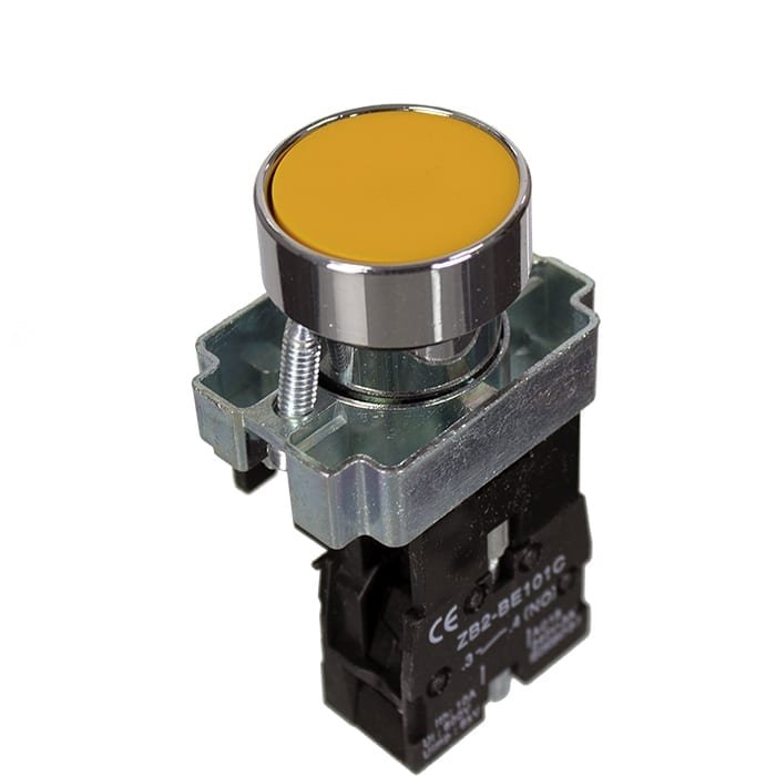 Push Button Multi 22mm Latching Push Button Switch | 10A | NO/NC | Multiple Colours