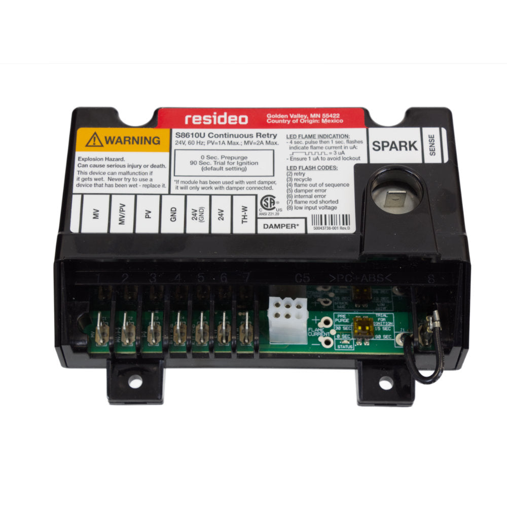 Resideo S8610U Universal Gas Ignition Control Box