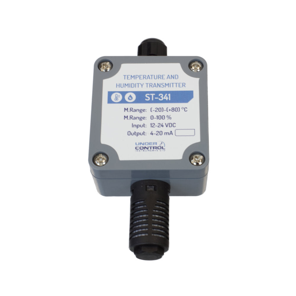 ST-341 Temperature & Humidity Transmitter | 4–20mA Industrial Sensor