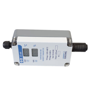 TEMPERATURE & HUMIDITY TRANSMITTER 0-10V WITH DISPLAY