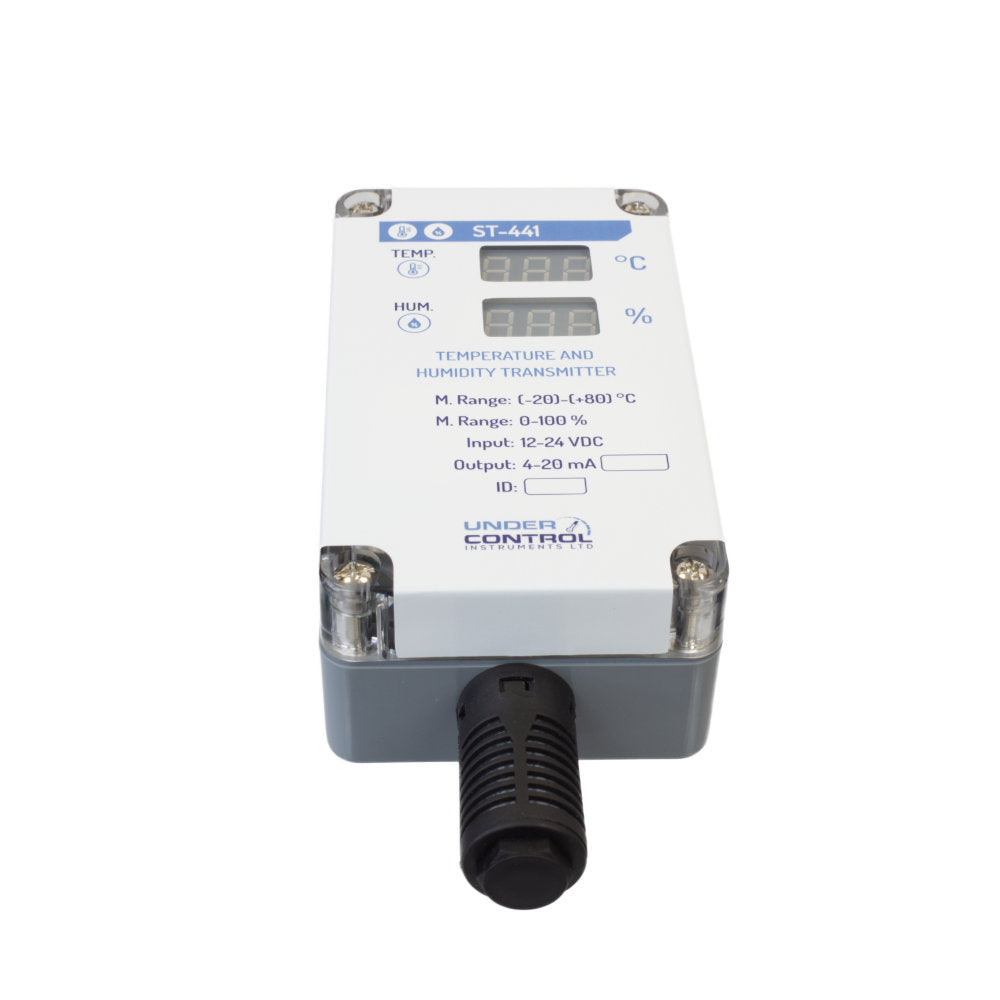 TEMPERATURE & HUMIDITY TRANSMITTER 4-20mA WITH DISPLAY