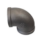 Elbow 90° Female/Female Black Malleable Iron BSP
