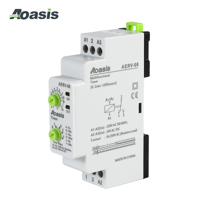 Single Function Time Delay Relay – 24V/220V, 0.1-100hr