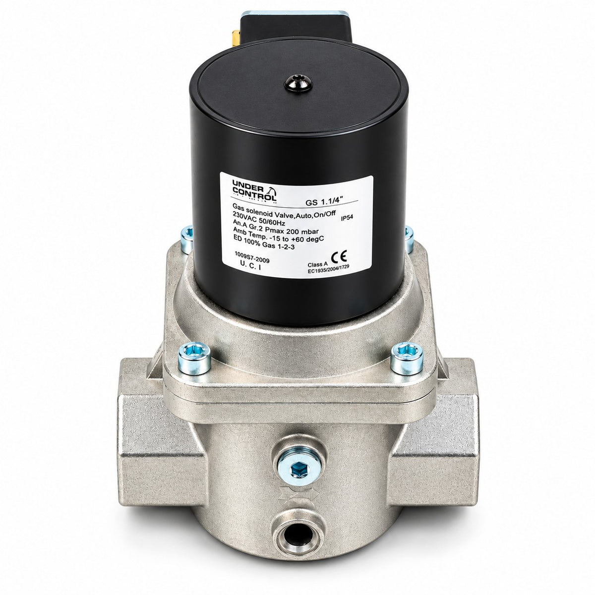 1.1/4" Gas Solenoid Valve