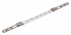 13169X/98 500W 120V Infrared Heat Lamp - 241mm X-Strap Reflector