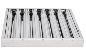 Commercial Canopy Grease Baffle Filter – 395x395x48mm | Stainless Steel