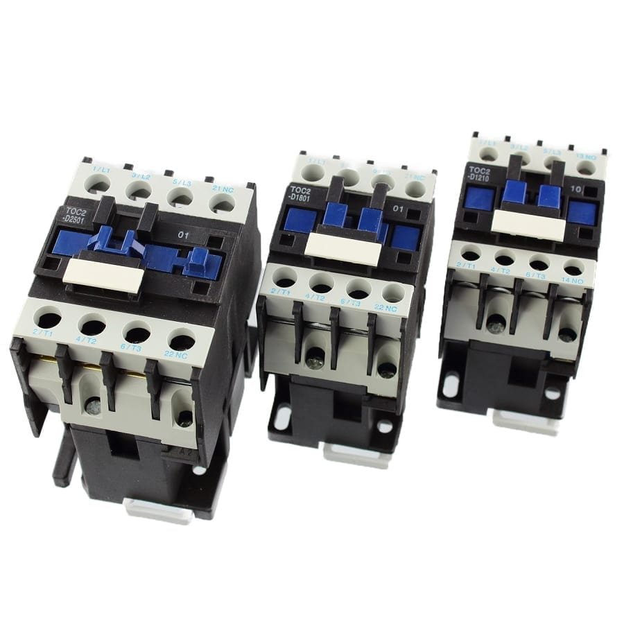 Electrical AC 240V Contactors | Heavy Duty 3 Pole Contactors 12A–65A