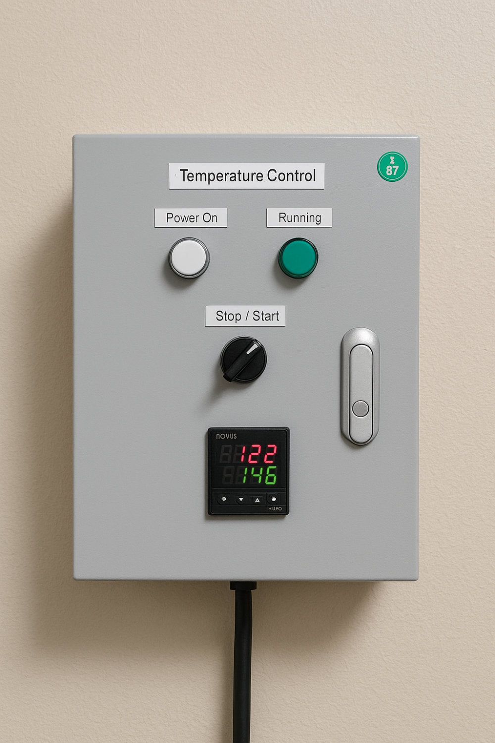 Three-Zone Temperature Control Panel | Single or Three Phase Process ...