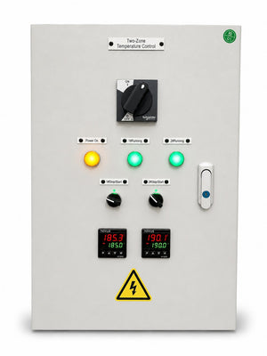 Two-Zone Temperature Control Panel – Single or Three Phase