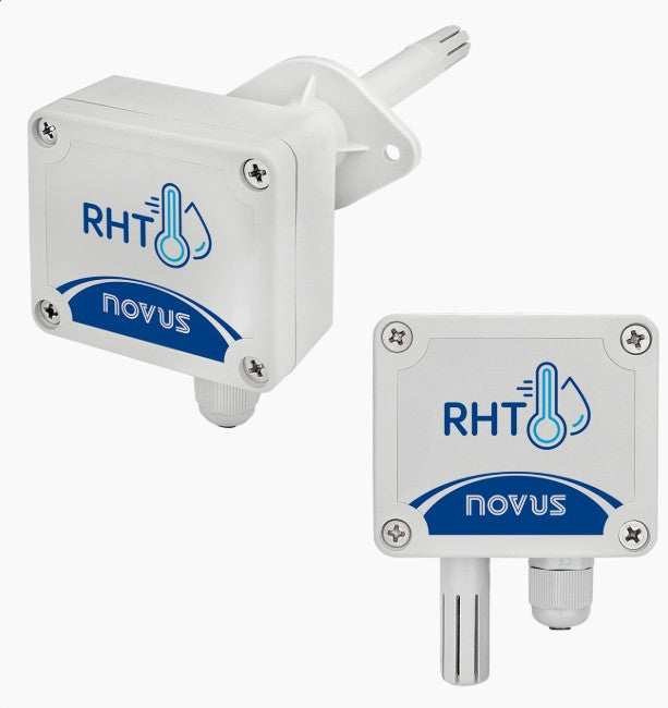 Novus RHT-WM & RHT-DM Humidity & Temperature Transmitters | Wall & Duct ...
