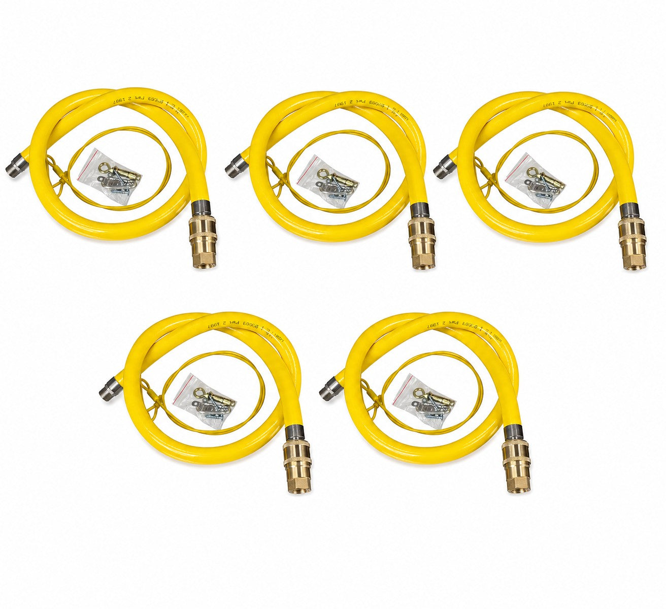 5 Pack Commercial Caterhose 3/4" x 1m Long