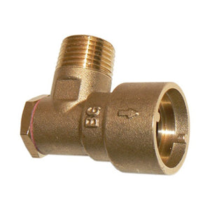 Angled Bayonet Socket Gas Fitting 1/2"